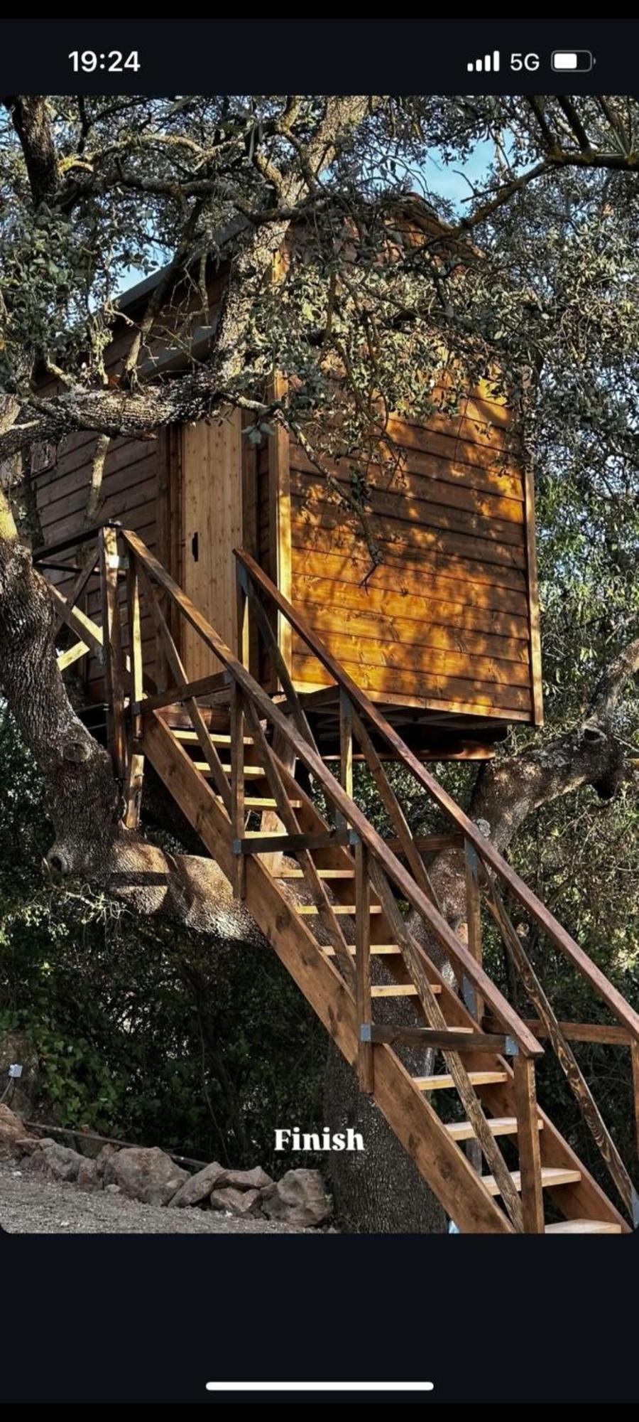 Villanueva del Rosario Cabana Del Arbol Lavagarural מראה חיצוני תמונה